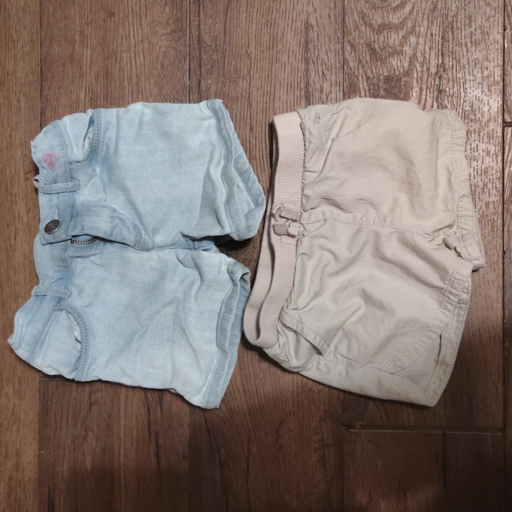 Girls 3T 2 pairs shorts